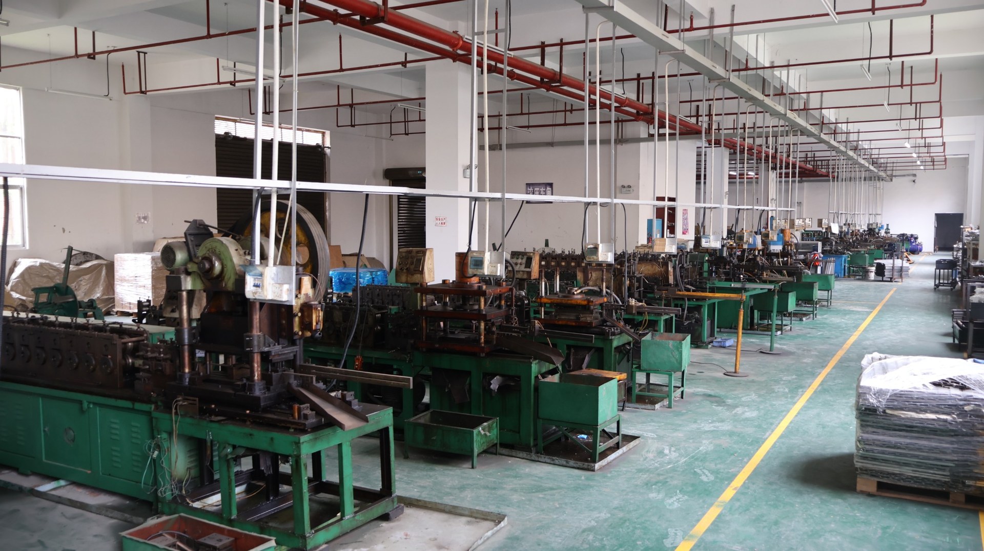 Roll forming production line